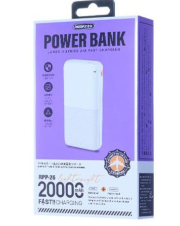 REMAX POWERBANK 20000MHA RPP-26