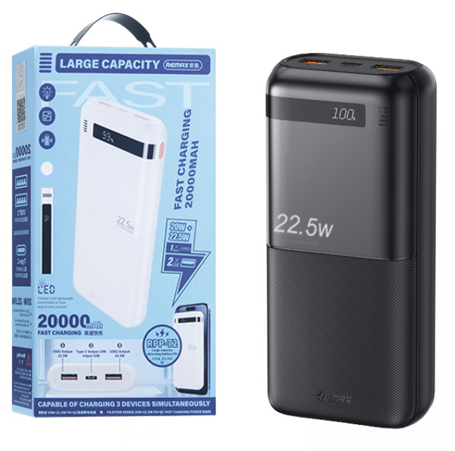 Remax Rpp 72 REMAX POWERBANK 20000MAH RPP-72 – Tech Kosova