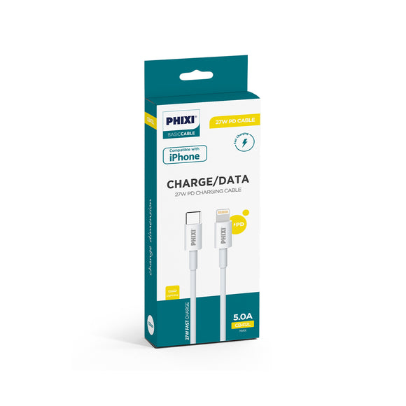 Phixi Basic CB412L Type-C to Lightning USB Charging Cable