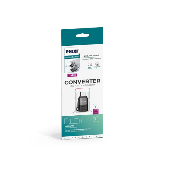 Phixi OTG USB-A TO TYPE-C CA140