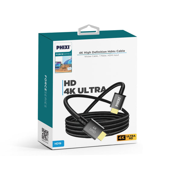 PHIXI HDMI CABLE 4K 1M